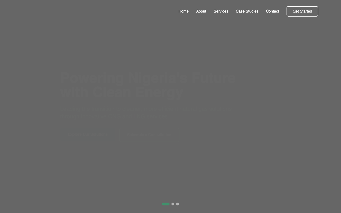 Green Path Energy Platform Hero Interface